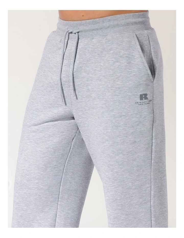 Men's Brooklyn Straight Leg Trackpant - Grey Marle image 4