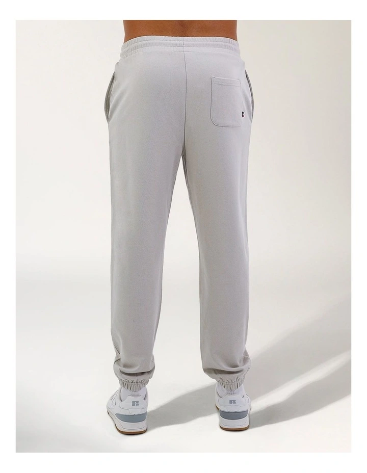 R Logo Terry Cuff Men's Trackpants - Stone image 3