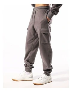 Men's Brooklyn Cargo Trackpant - Smoke