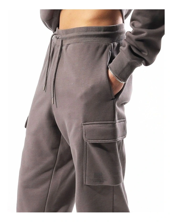 Men's Brooklyn Cargo Trackpant - Smoke image 2