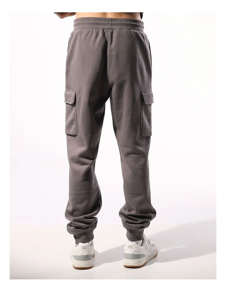 Men's Brooklyn Cargo Trackpant - Smoke image 4
