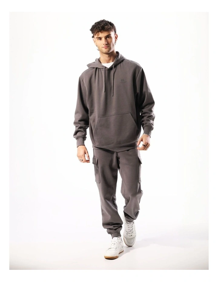 Men's Brooklyn Cargo Trackpant - Smoke image 5