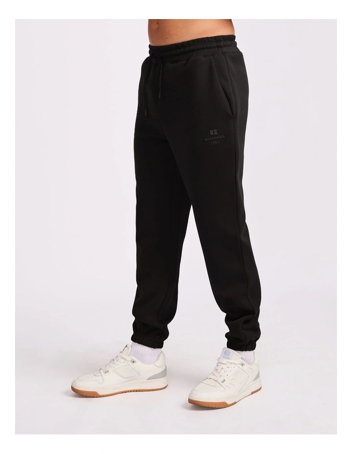 R Tech Leisure Cuffed Men's Trackpant - Black image 2