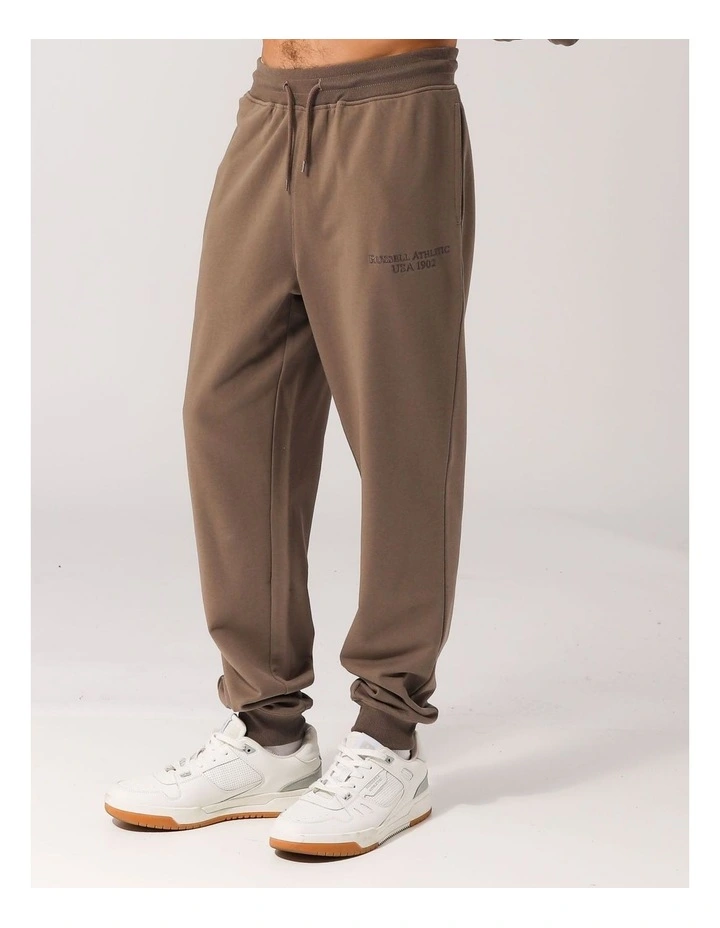 Men's USA 1902 Cuff Trackpant - Mocha image 1