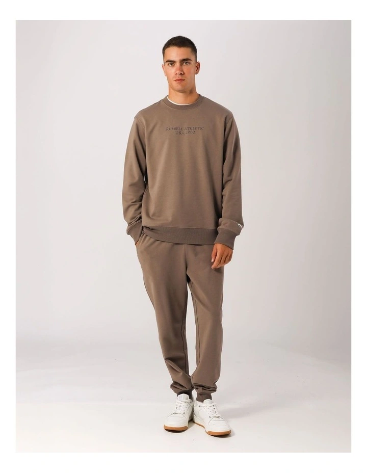 Men's USA 1902 Cuff Trackpant - Mocha image 4