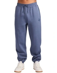 R Tech Leisure Cuffed Men's Track Pants - Denim Blue
