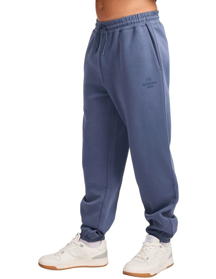 R Tech Leisure Cuffed Men's Track Pants - Denim Blue image 2