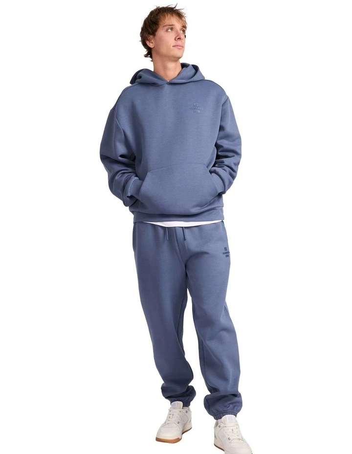 R Tech Leisure Cuffed Men's Track Pants - Denim Blue image 5