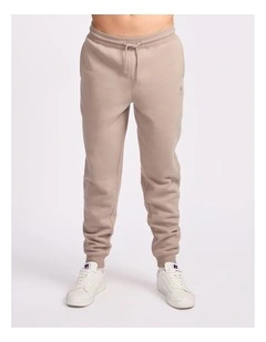 Brooklyn Cuffed Men's Trackpant - Driftwood