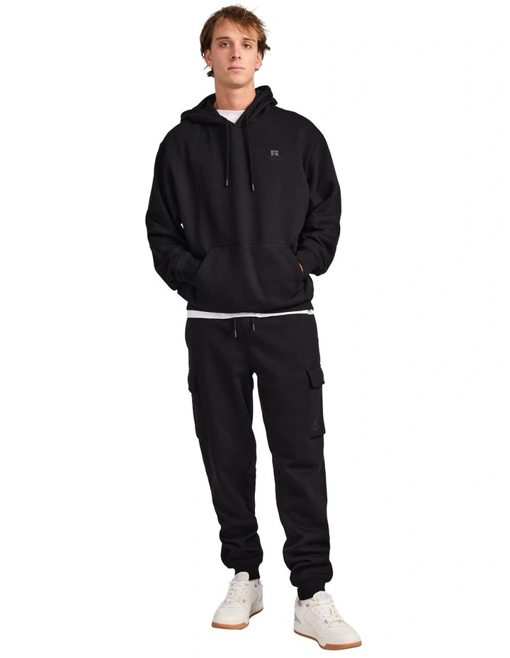 Brooklyn Cargo Mens Trackpants - Black image 5