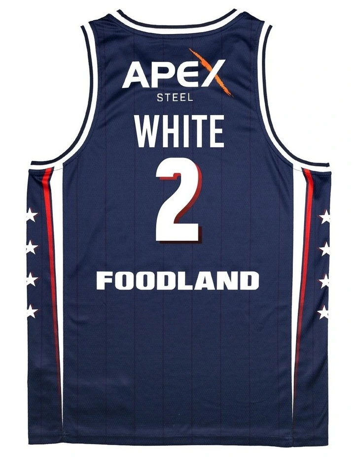 Adelaide 36ers 26/27 Primary Jersey - Isaac White image 2