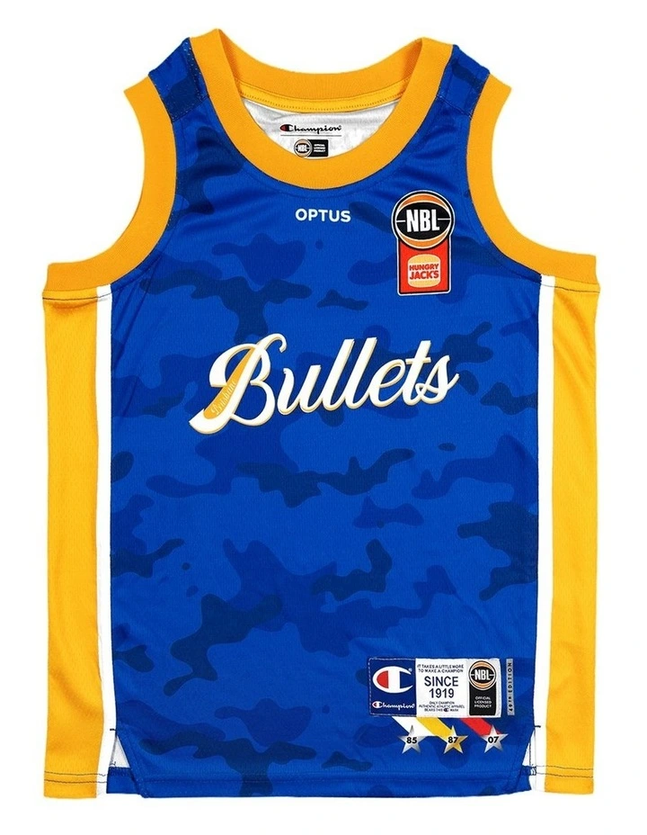 Brisbane Bullets 26/27 Youth Primary Jersey image 1