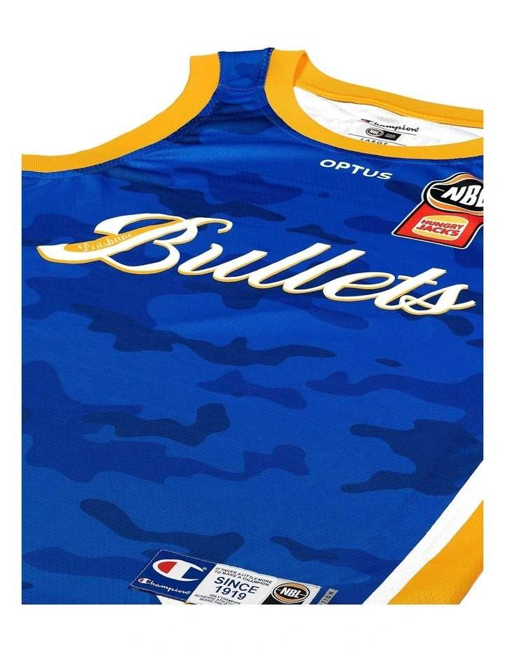 Brisbane Bullets 26/27 Youth Primary Jersey image 3