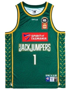Tasmania JackJumpers 26/27 Primary Jersey - Taran Armstrong