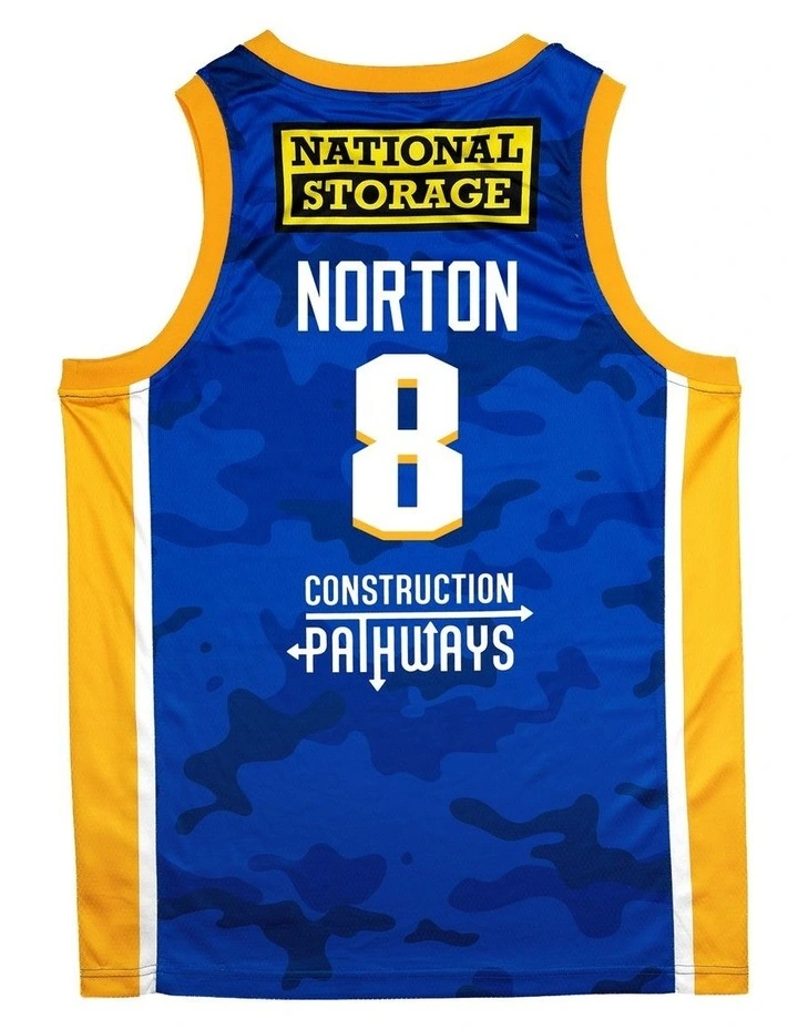 Brisbane Bullets 26/27 Primary Jersey - Mitch Norton image 2