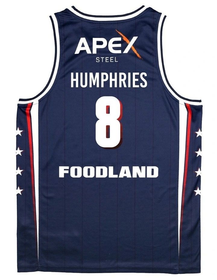 Adelaide 36ers 26/27 Primary Jersey - Isaac Humphries image 2