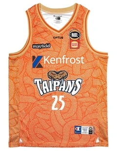 Cairns Taipans 26/27 Primary Jersey - Keanu Pinder
