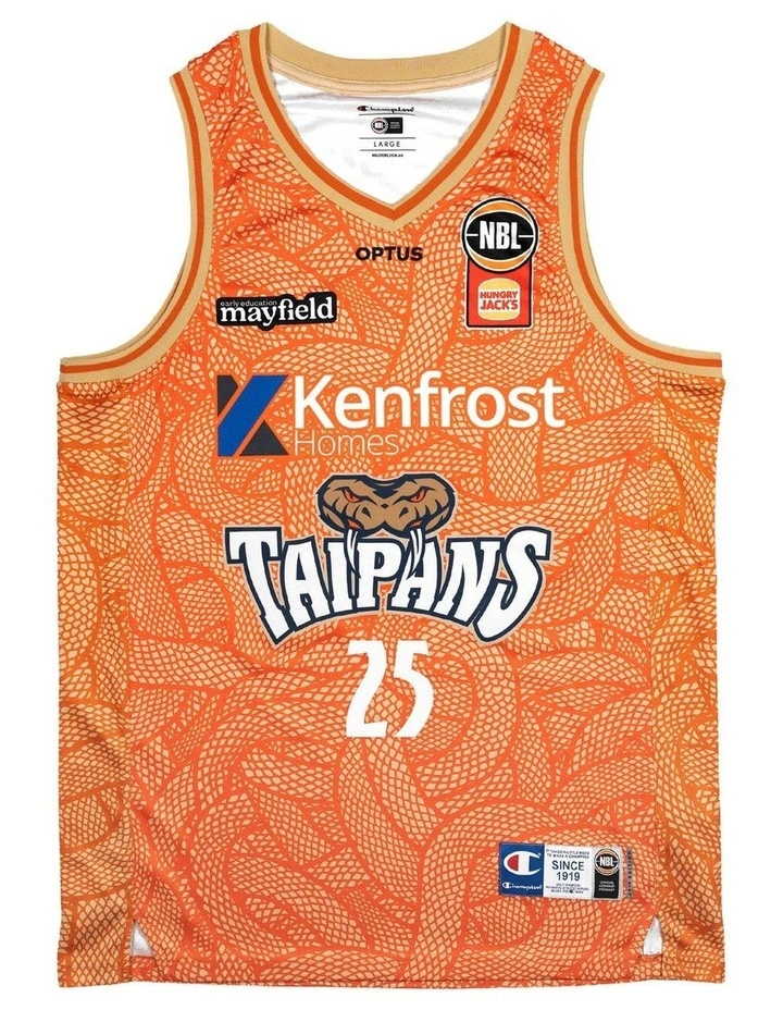 Cairns Taipans 26/27 Primary Jersey - Keanu Pinder image 1