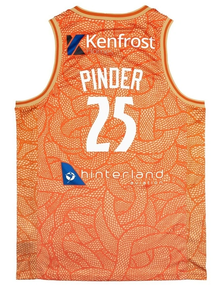 Cairns Taipans 26/27 Primary Jersey - Keanu Pinder image 2