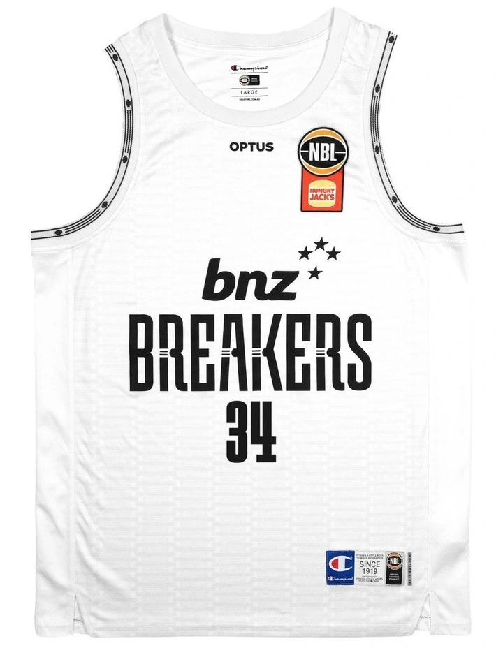 New Zealand Breakers 26/27 Alternate Jersey - DJ Vasiljevic image 1