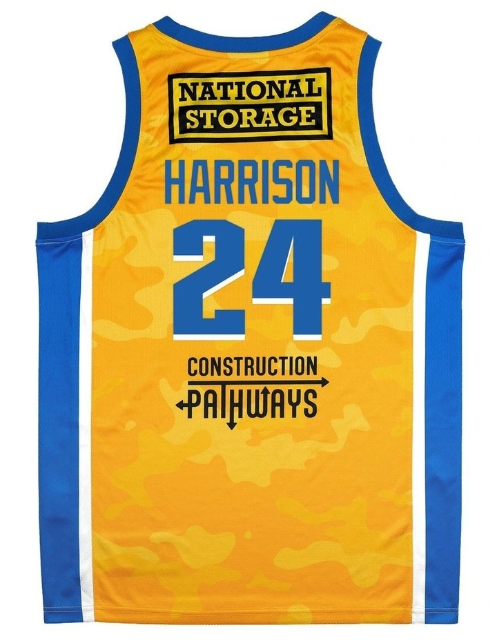 Brisbane Bullets 26/27 Alternate Jersey - Tyrell Harrison image 2