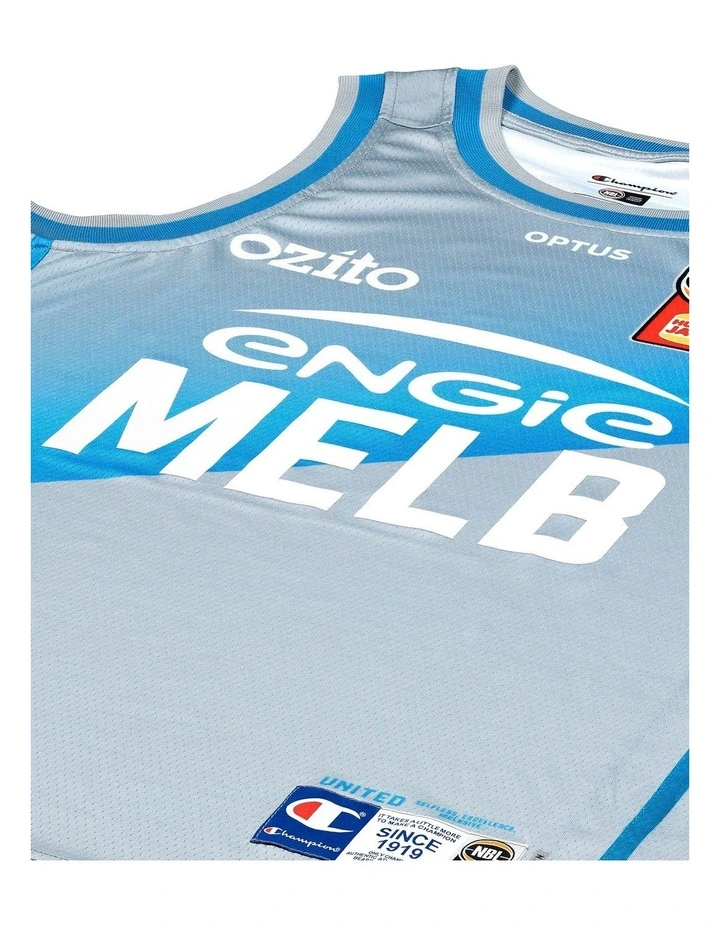 Melbourne United 26/27 Alternate Jersey - Grey image 3