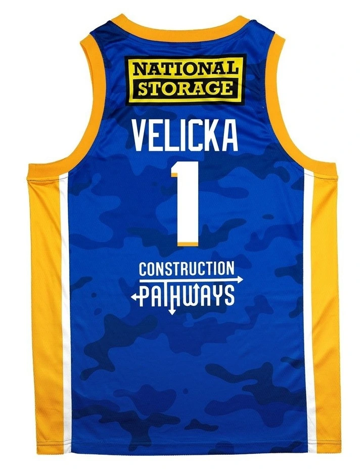 Brisbane Bullets 26/27 Primary Jersey - Arnas Velicka image 2