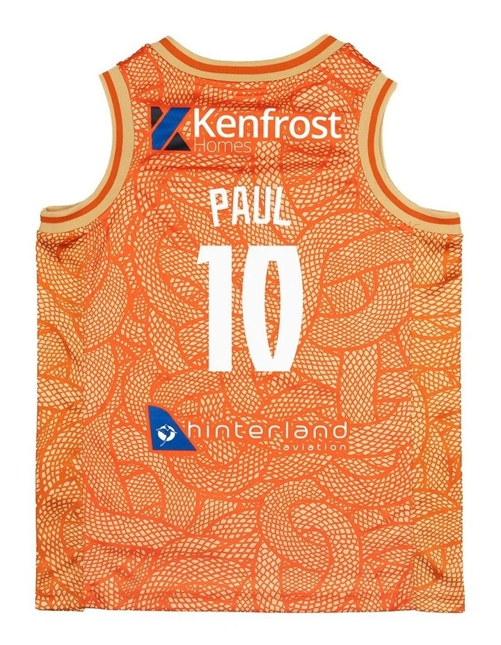 Cairns Taipans 26/27 Youth Primary Jersey - Luke Paul image 2