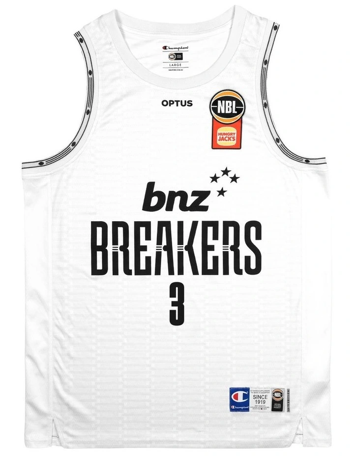 New Zealand Breakers 26/27 Alternate Jersey - Sam Mennenga image 1
