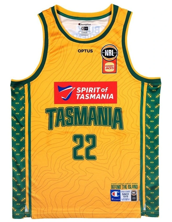 Tasmania JackJumpers 26/27 Alternate Jersey - Will Magnay image 1