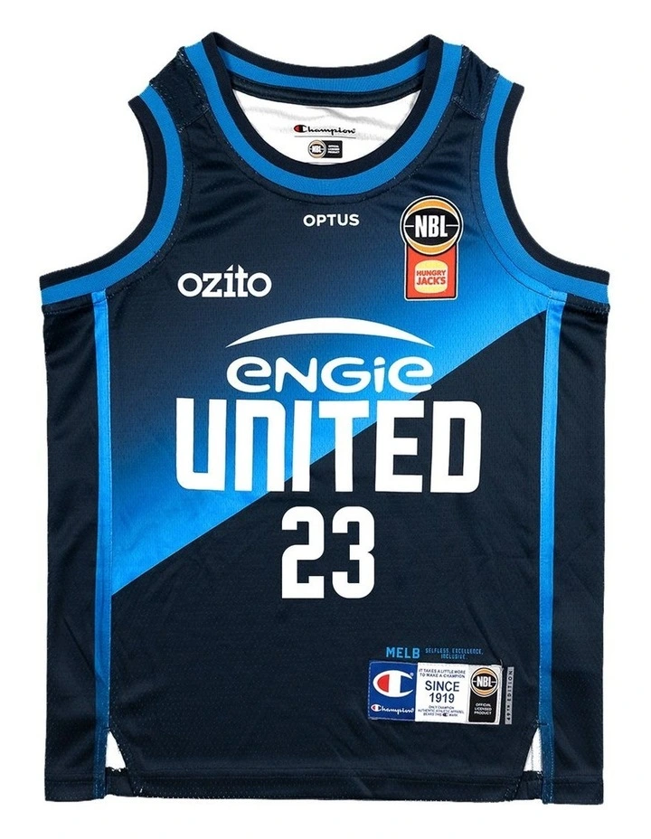 Melbourne United 26/27 Youth Primary Jersey - Luke Travers image 1