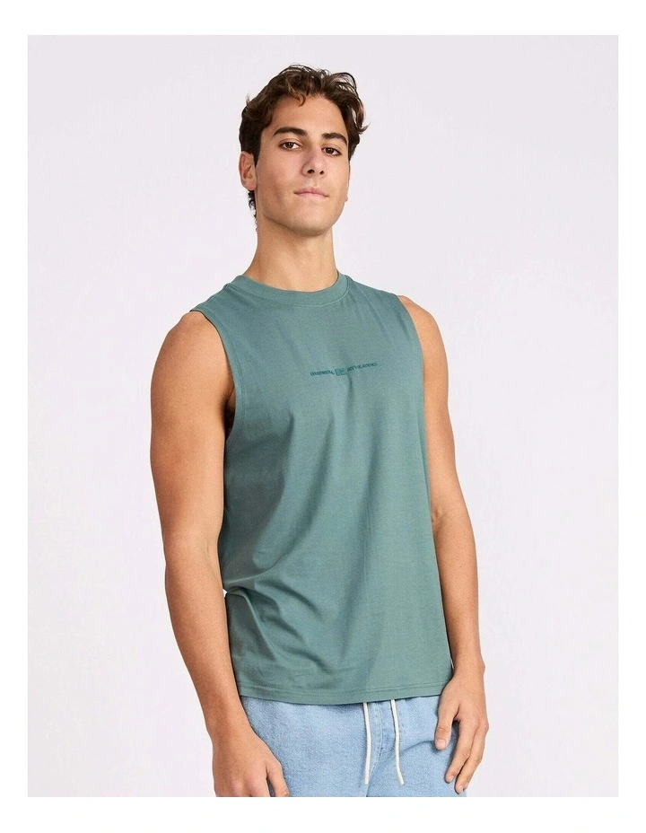 Brooklyn Men's Muscle Singlet image 2