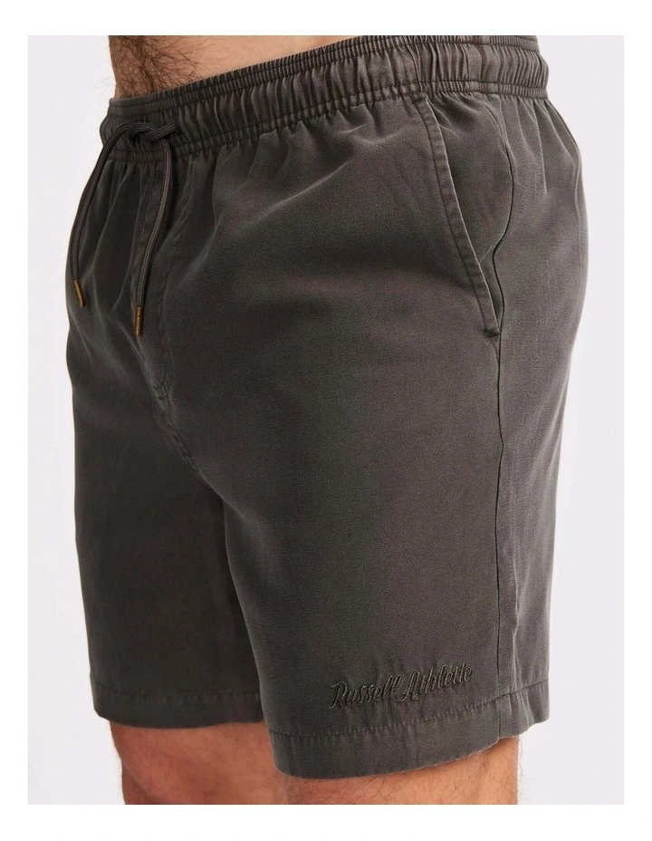 Garment Dye Short - Washed Black image 4