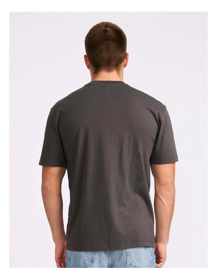 Black Letter Oversize Men's Tee image 3