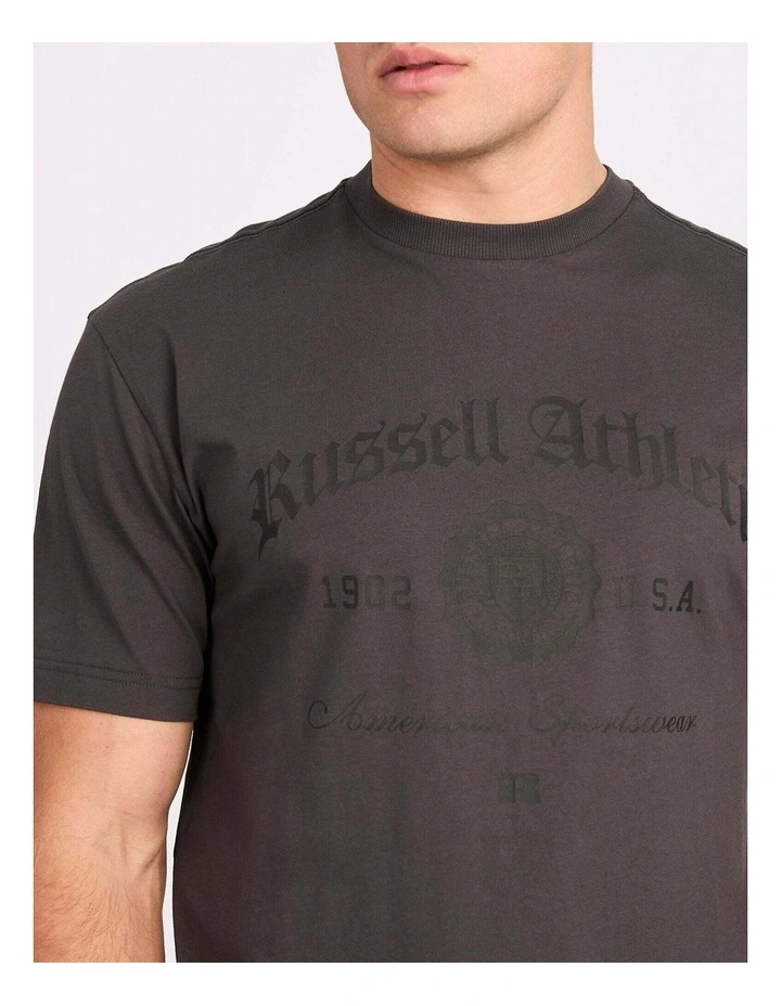 Black Letter Oversize Men's Tee image 4