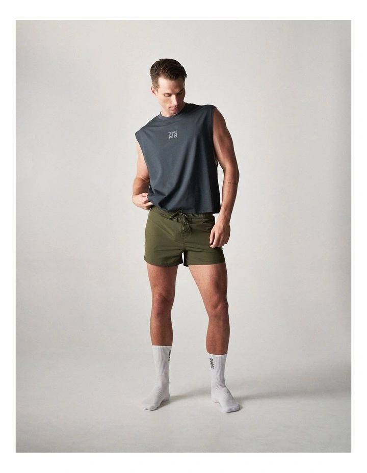 Strike Box Muscle Tank 2.0 in Gunmetal image 1