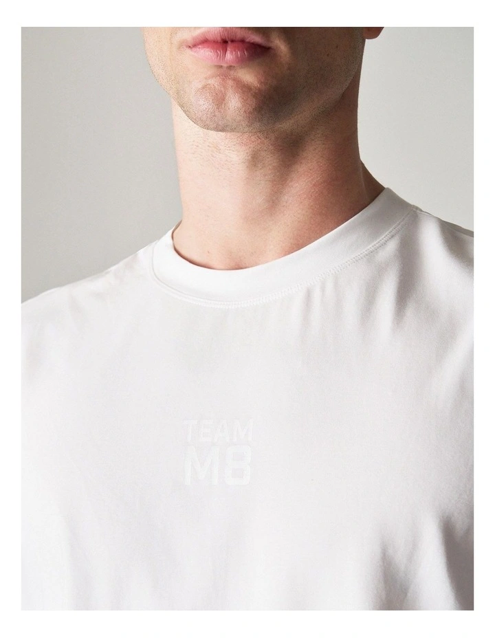 Strike Box Muscle Tank 2.0 in White image 2