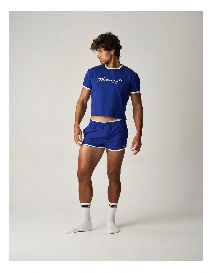 M.V.P. Retro Cropped Tee in Sailor image 1