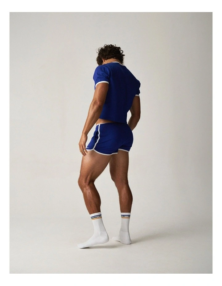 M.V.P. Retro Cropped Tee in Sailor image 2