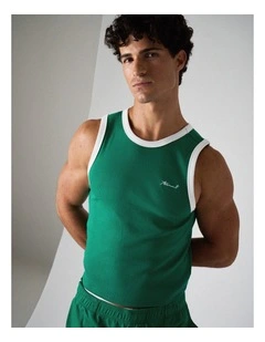 M.V.P. Retro Tank in Jade