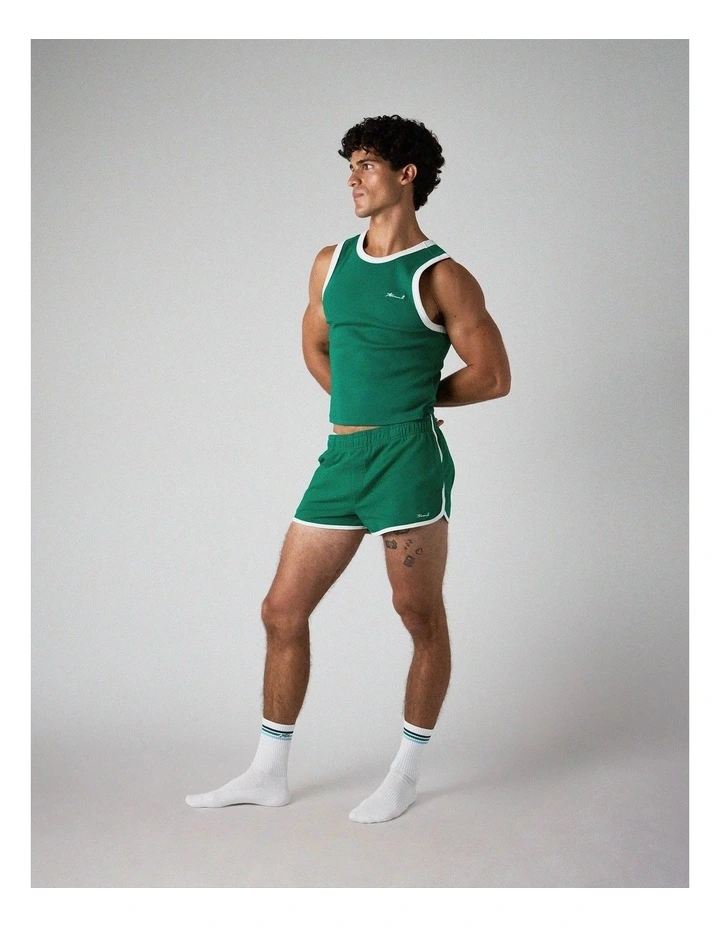 M.V.P. Retro Tank in Jade image 2