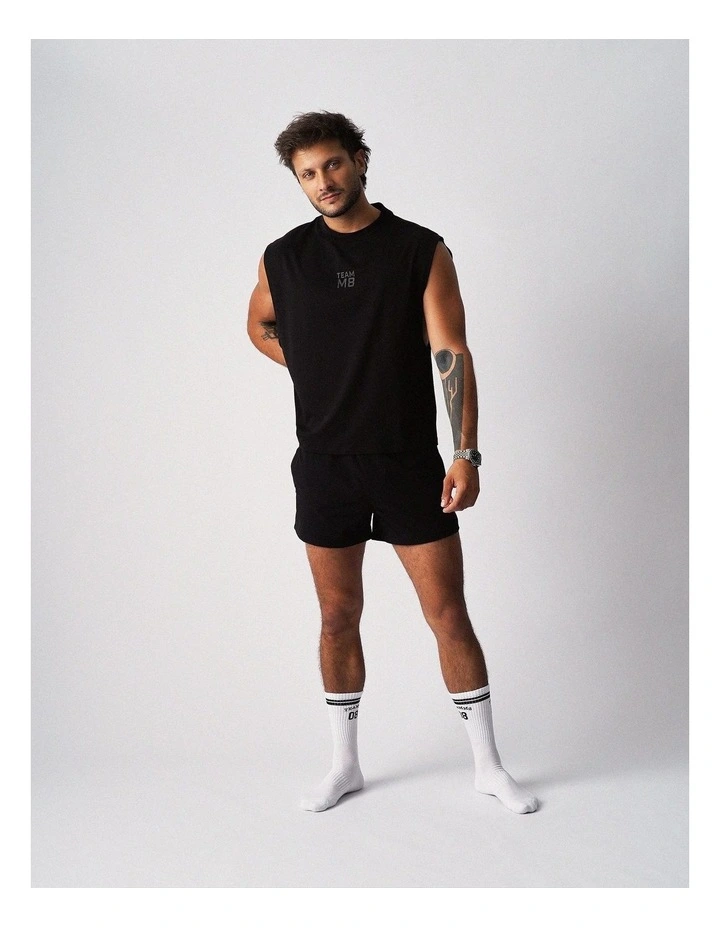 Strike Box Muscle Tank 2.0 in Black image 1
