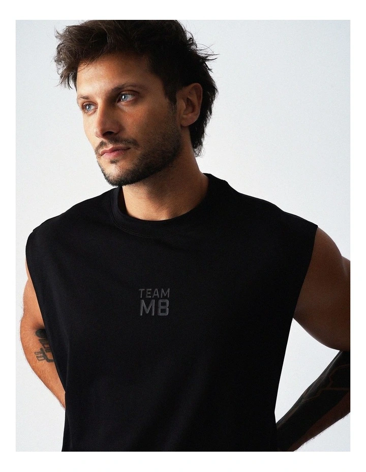 Strike Box Muscle Tank 2.0 in Black image 5
