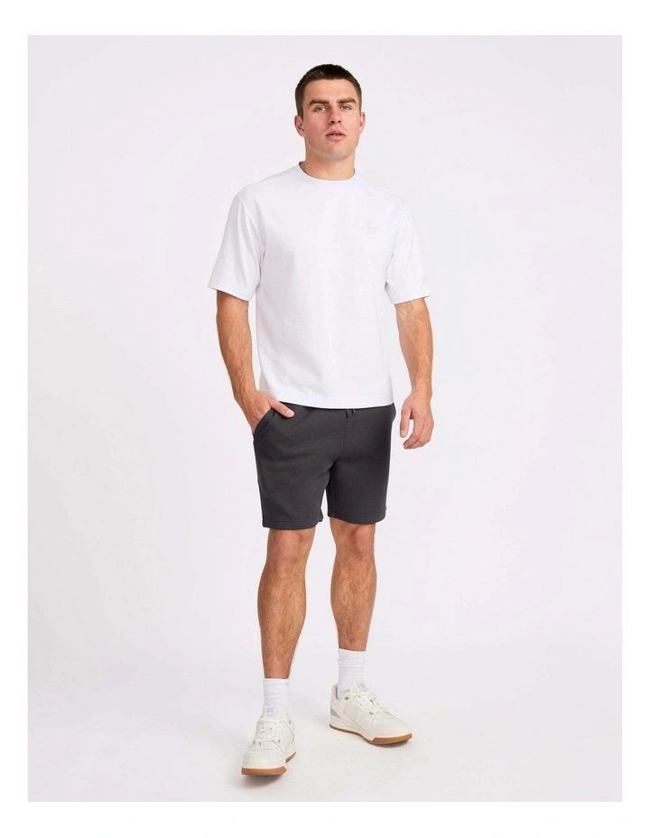 R Tech Leisure Mens Track Short - Dark Grey image 5