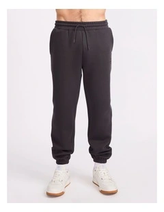 R Tech Leisure Cuffed Men's Track Pants - Dark Grey
