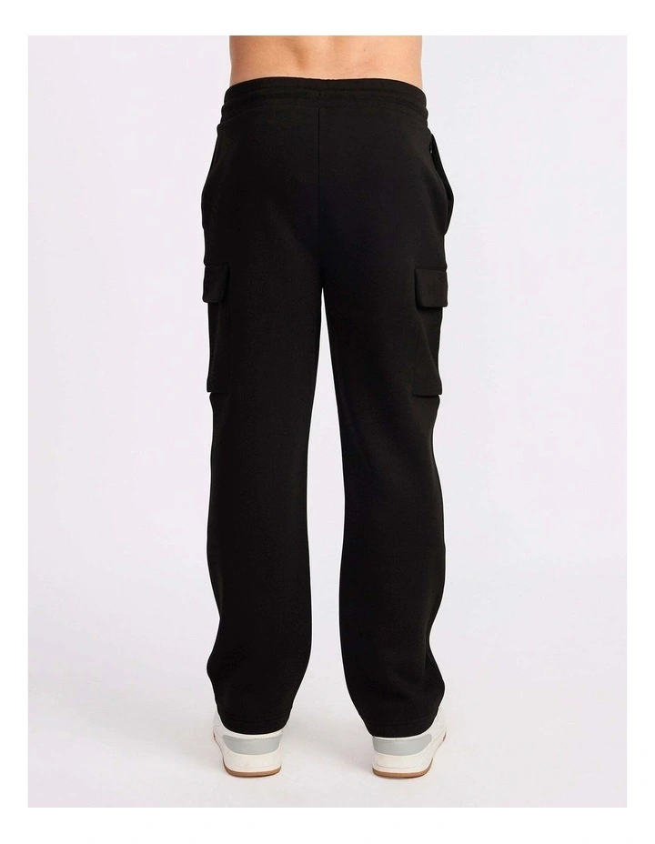R Tech Leisure Men's Straight Cargo Trackpants image 3