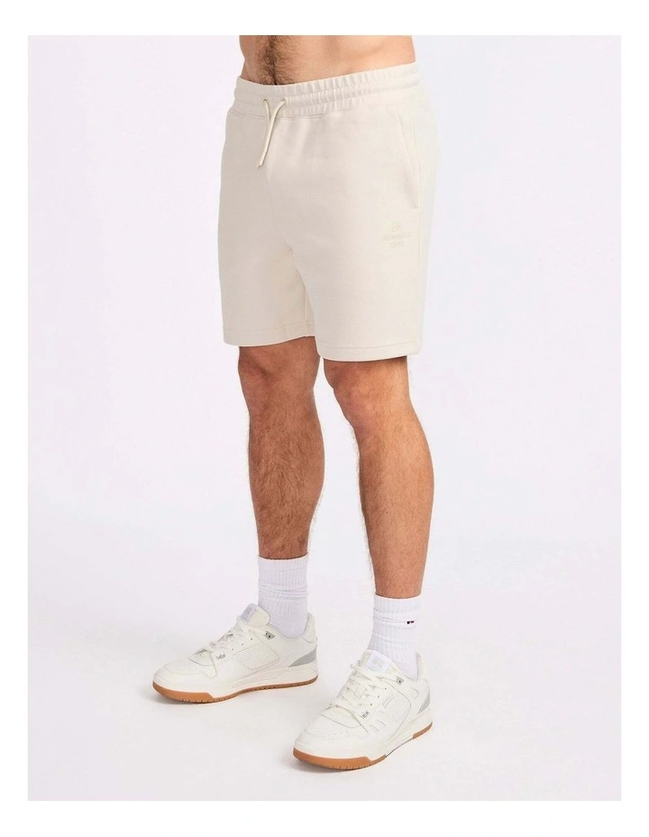 R Tech Leisure Mens Track Short - White Sand image 2