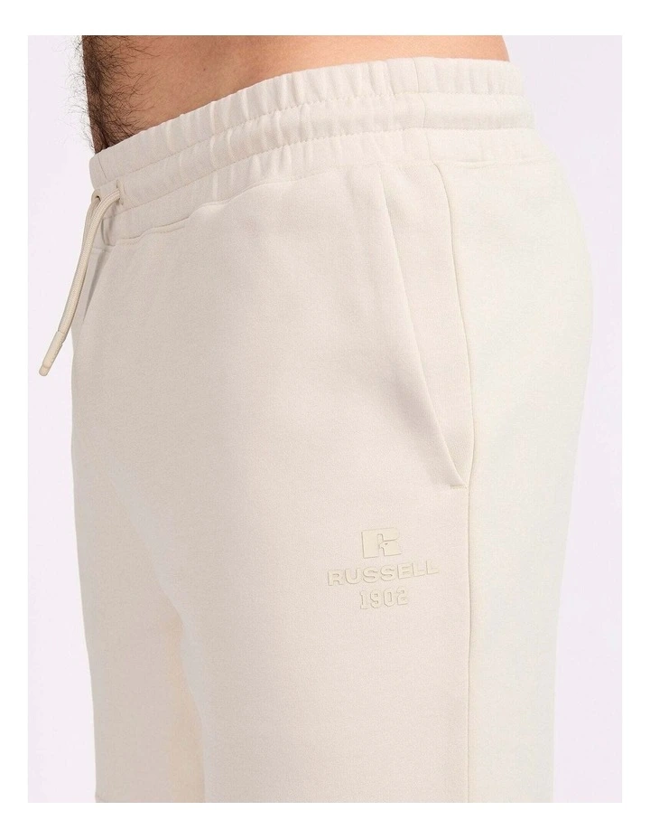 R Tech Leisure Mens Track Short - White Sand image 4
