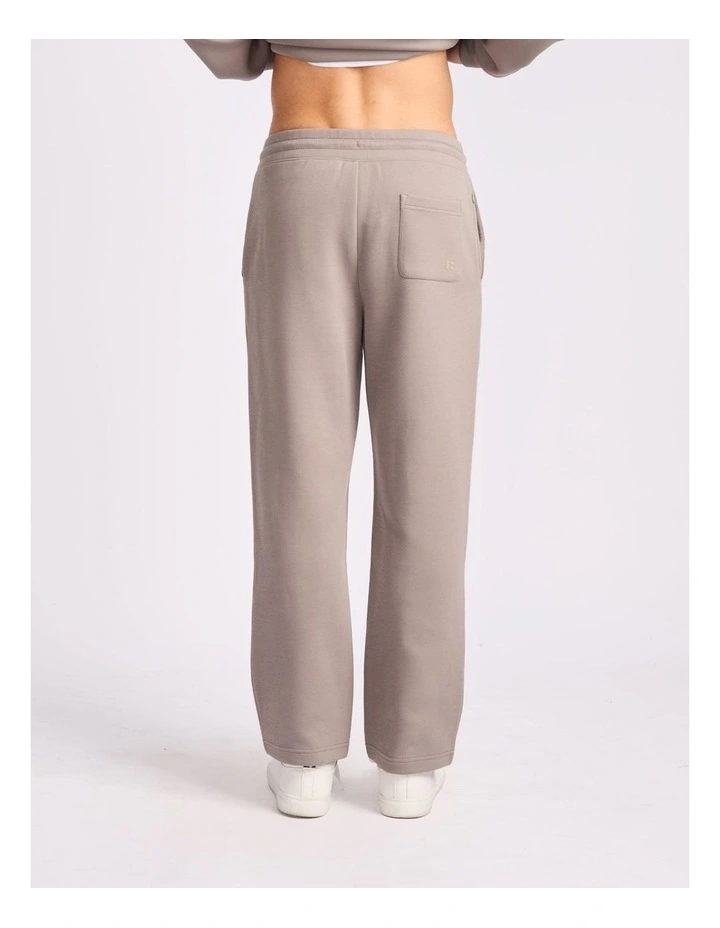 R Tech Open Leg Mens Trackpant - Putty image 3