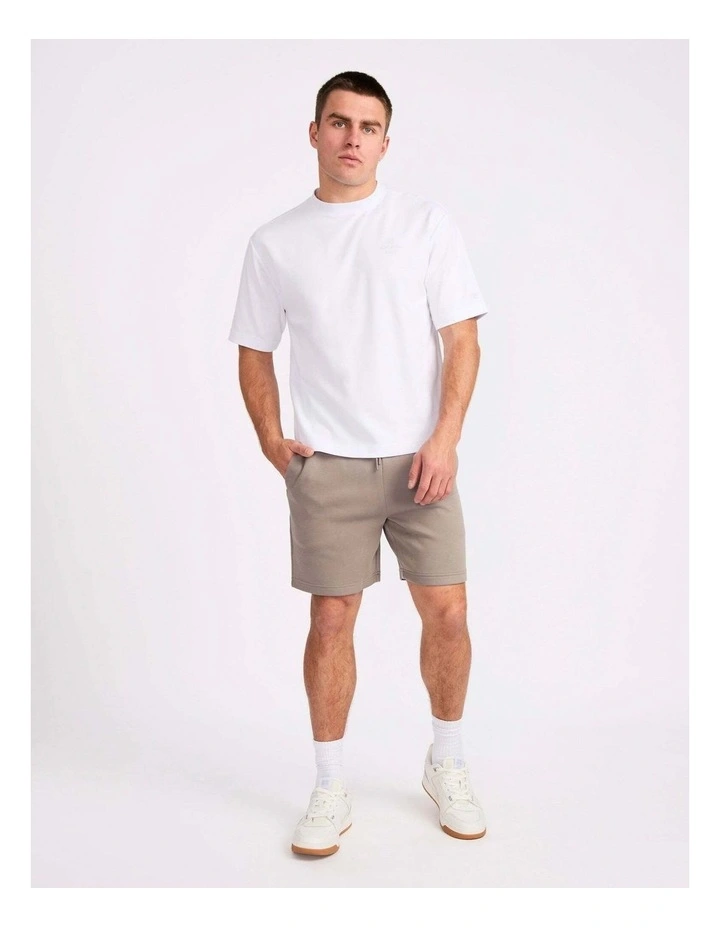 R Tech Leisure Mens Track Short - Putty image 5
